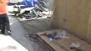 Bella zia matura in orgia