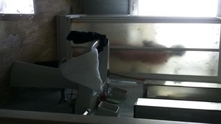 La collega sotto la doccia