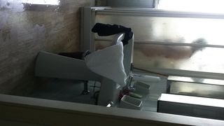 La collega sotto la doccia