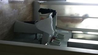 La collega sotto la doccia