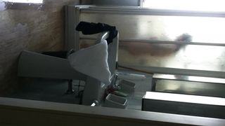 La collega sotto la doccia