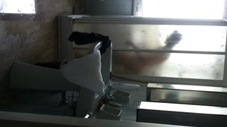 La collega sotto la doccia