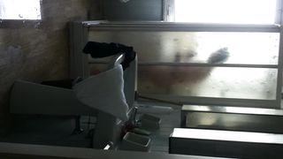 La collega sotto la doccia