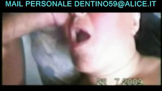 marina Sborrata sulla lingua di mia moglie da un singolo