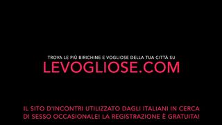 Giovane mamma italiana