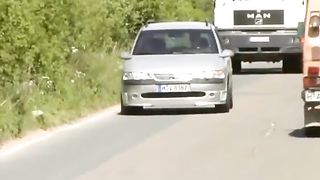 Bella tedesca dai capelli rossi