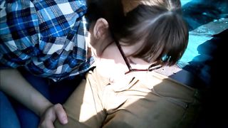 Pompino sul treno! (con ingoio)