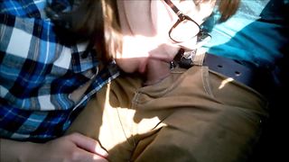 Pompino sul treno! (con ingoio)