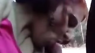 POMPINAZZO dalla PROSTITUTA rumena in auto !