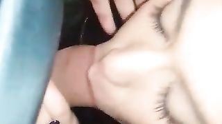 La troia me lo suca nei bagni della Coop