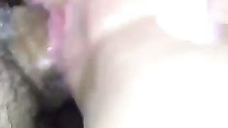 Mi lava il cazzo la mia tettona!!!