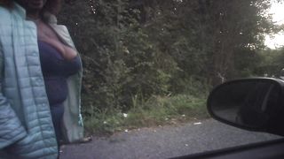 CONVERSAZIONE CON UNA PROSTITUTA TETTONA NIGERIANA