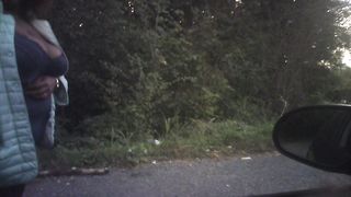 CONVERSAZIONE CON UNA PROSTITUTA TETTONA NIGERIANA