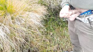 Sborrata veloce in montagna