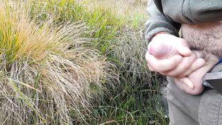 Sborrata veloce in montagna