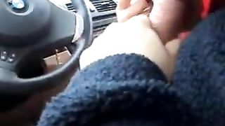 Puttana con cliente in auto