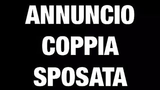 Video annuncio coppia sposata
