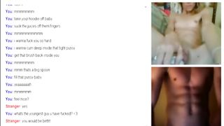 La mia chat con un'americana