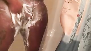 Trans nera con un bel cazzo