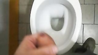 Sega in bagno pubblico