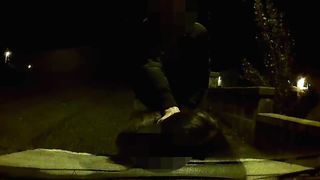 SBATTO la troia sul cofano della mia GOLF