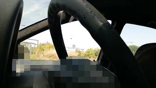 Carsex con un amico e un guardone