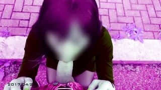 Ragazza italiana scopata sul marciapiede