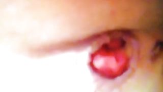 Un ano aperto in primo piano