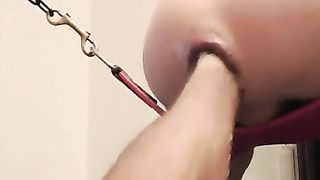 Una fistata in posizione seduta