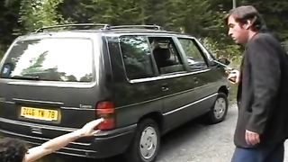 Coppia francese e guardone