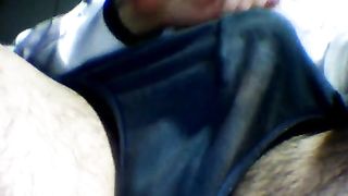 Il mio cazzo duro dentro lo slip