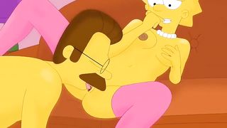 Porno Simpson cartoon