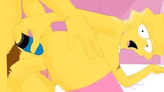 Porno Simpson cartoon