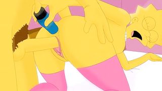Porno Simpson cartoon
