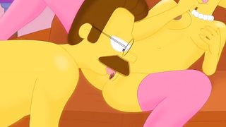 Porno Simpson cartoon