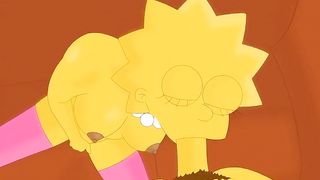 Porno Simpson cartoon