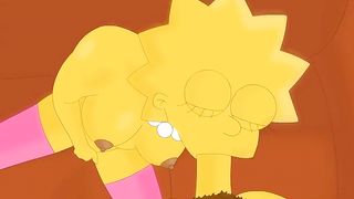 Porno Simpson cartoon