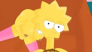 Porno Simpson cartoon