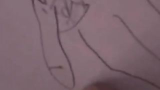 Un modello tutto nudo come regalo di compleanno