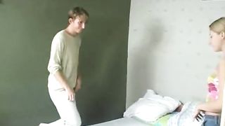 Meravigliosa biondina russa