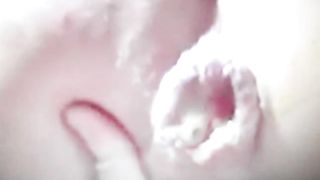 una sborrata leggermente sporcata...