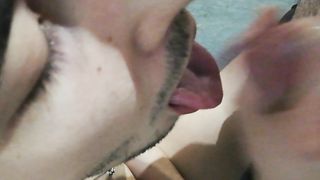 Pompino con venuta in bocca