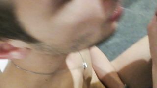 Pompino con venuta in bocca