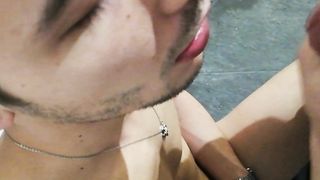 Pompino con venuta in bocca