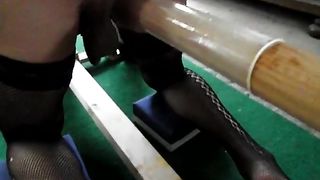 Frustate e grosso dildo in culo... dal mio padrone!