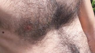 Il mio cazzo all'aria aperta