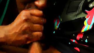 Moglie ebony scopata amatoriale