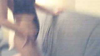 Coppietta brasiliana scopa in webcam