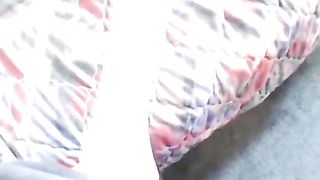 Scopata amatoriale in abito da sposa