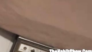 Puttanella ebony in lingerie